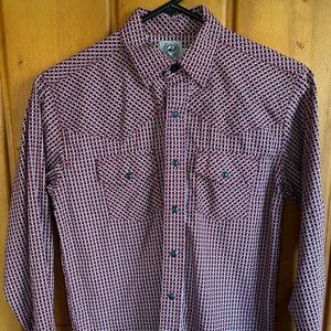 Cinch Black Pearl Snap Front Shirt